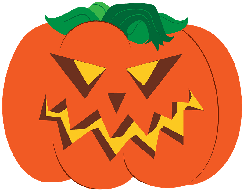 ハロウィンかぼちゃの無料透明画像イラスト 2 イラスト