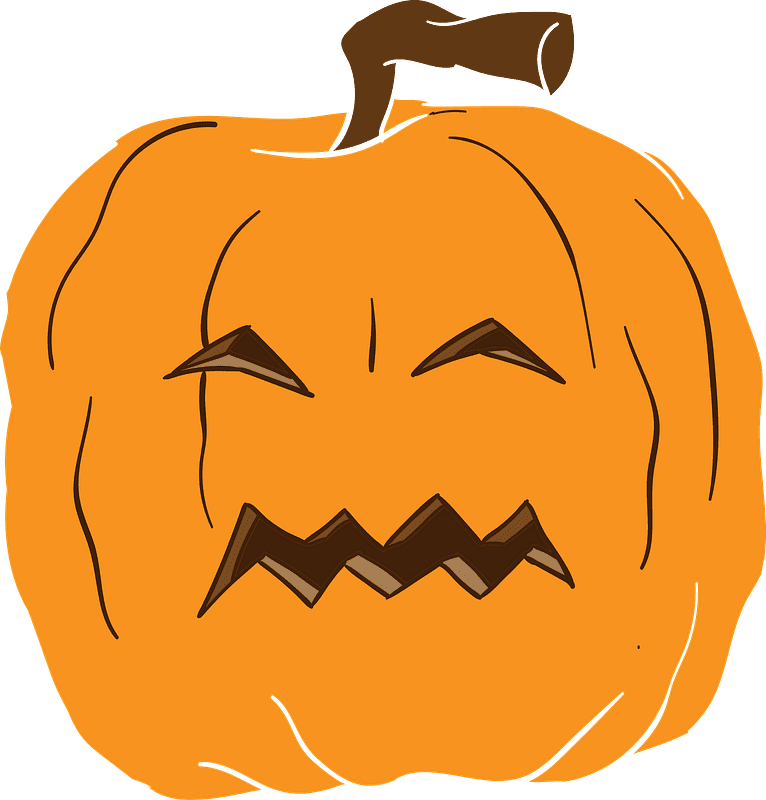 ハロウィンかぼちゃの無料透明画像イラスト イラスト