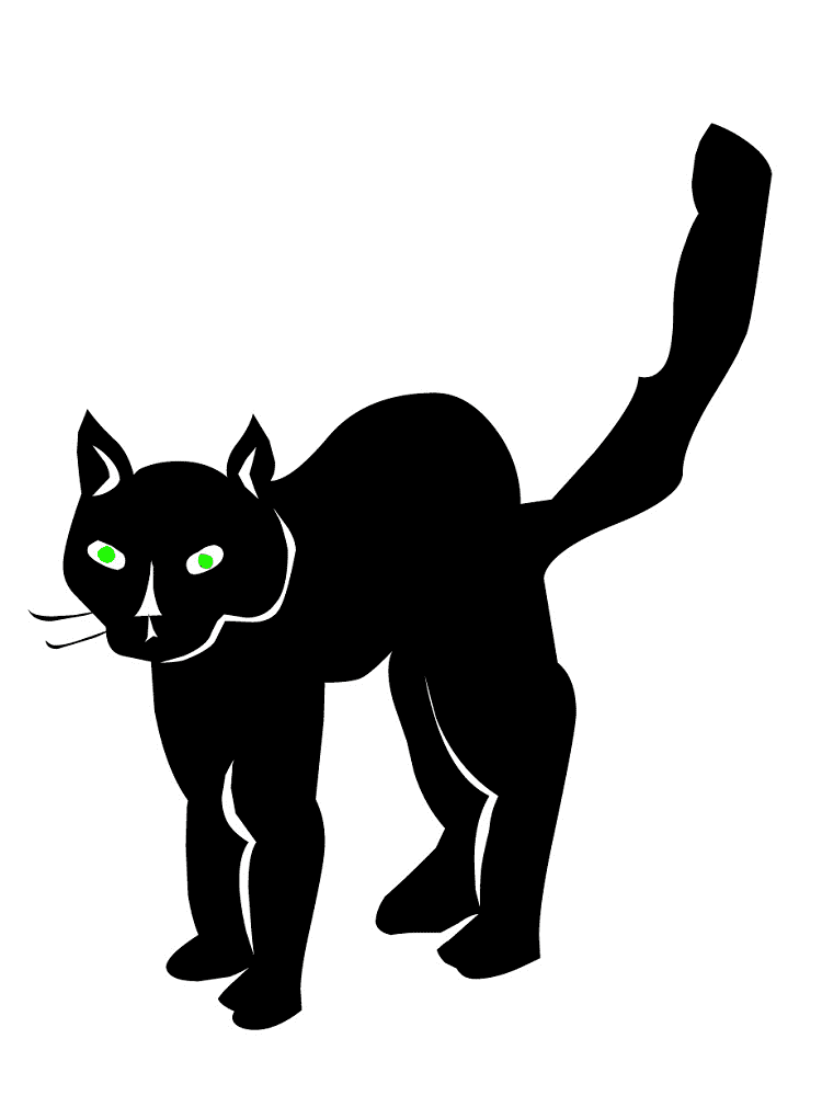 黒猫のイラストダウンロード イラスト