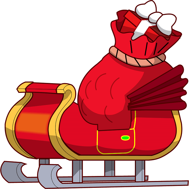 そりのイラスト 透明な背景 イラスト