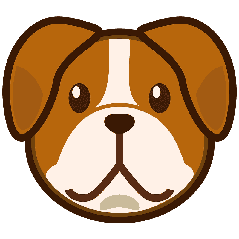 犬の顔イラスト 透過画像 イラスト