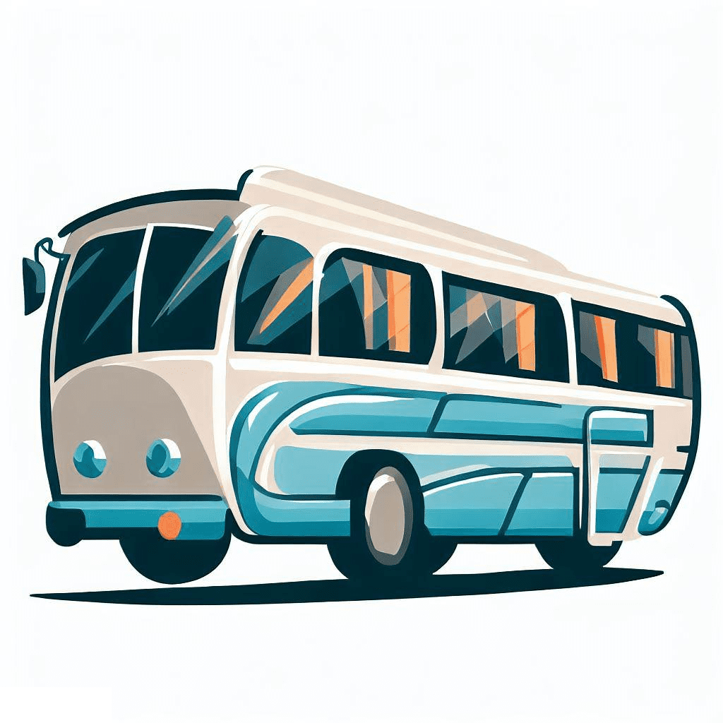 バスのイラスト 無料 PNG 画像 イラスト