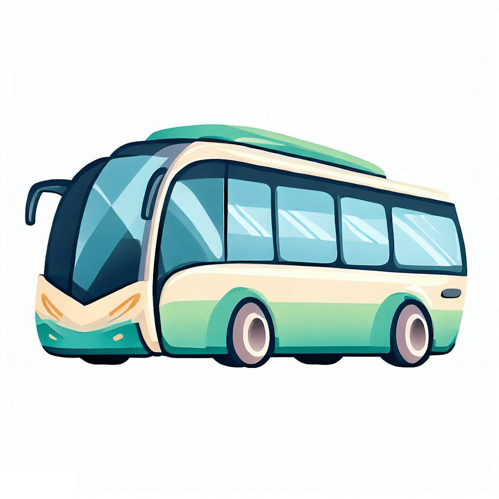 バスのイラストをダウンロード イラスト