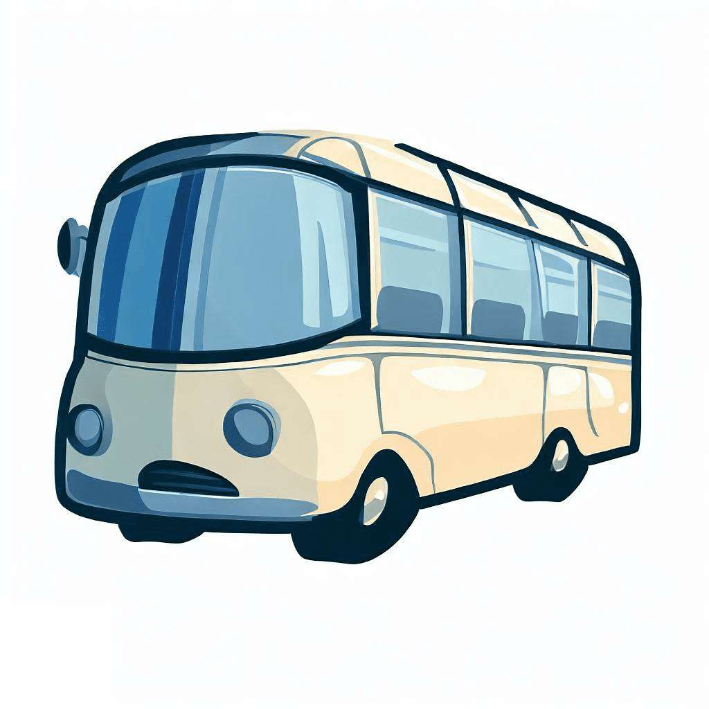 バスの無料イラスト イラスト