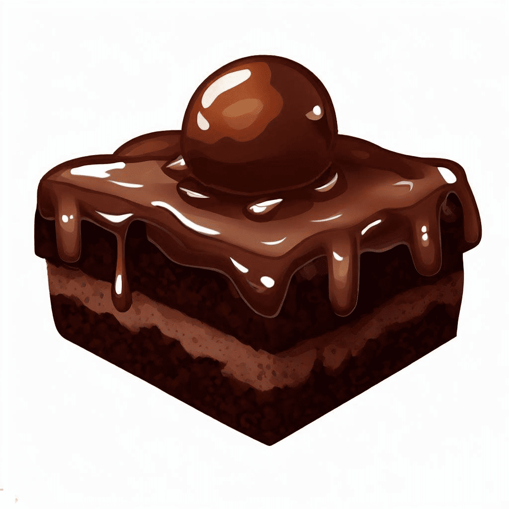 チョコレートブラウニーのイラストダウンロード イラスト