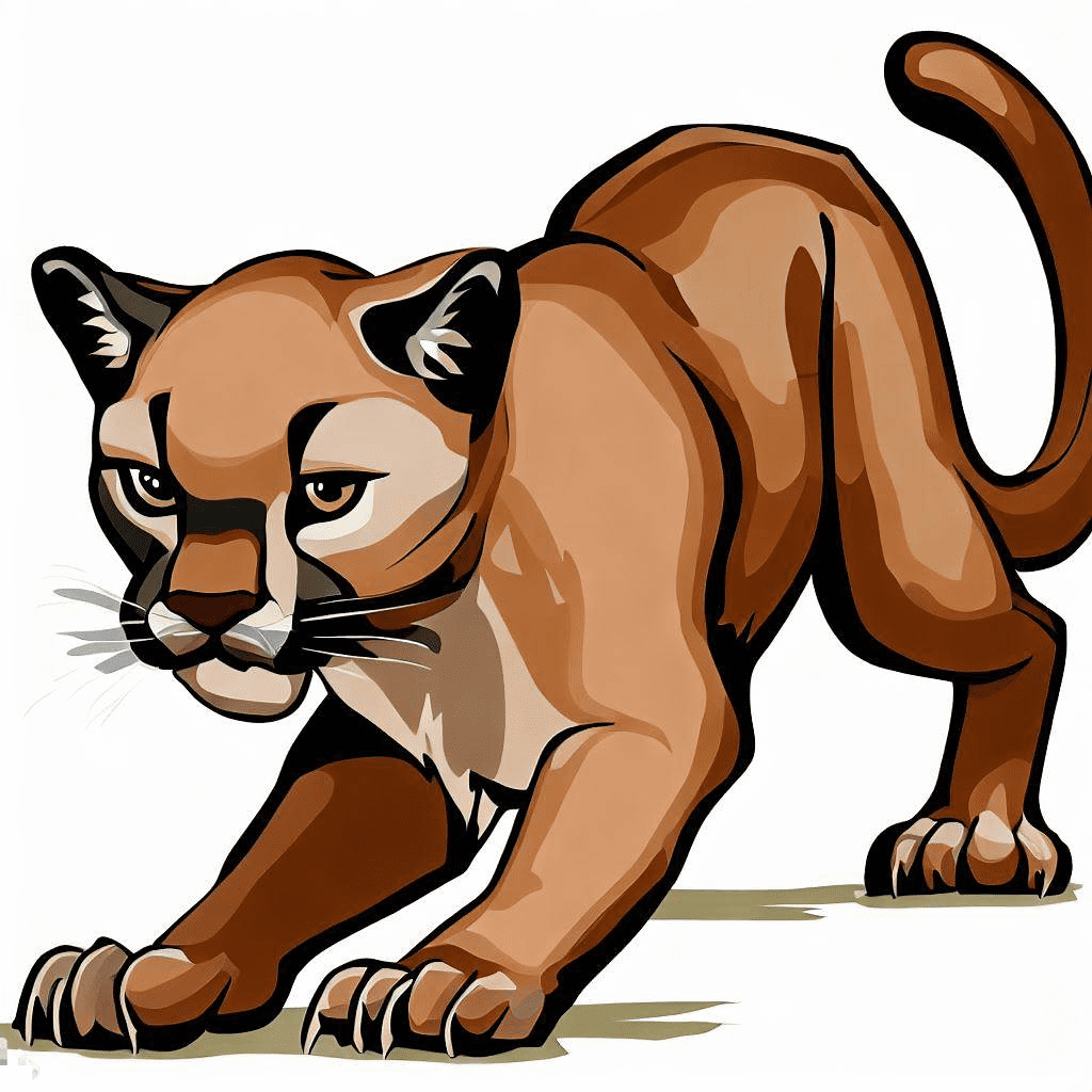 イラストクーガー イラスト