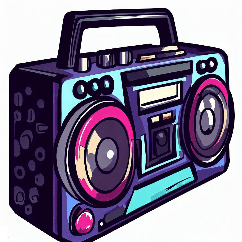 ラジカセのイラスト 無料PNG画像 2 イラスト