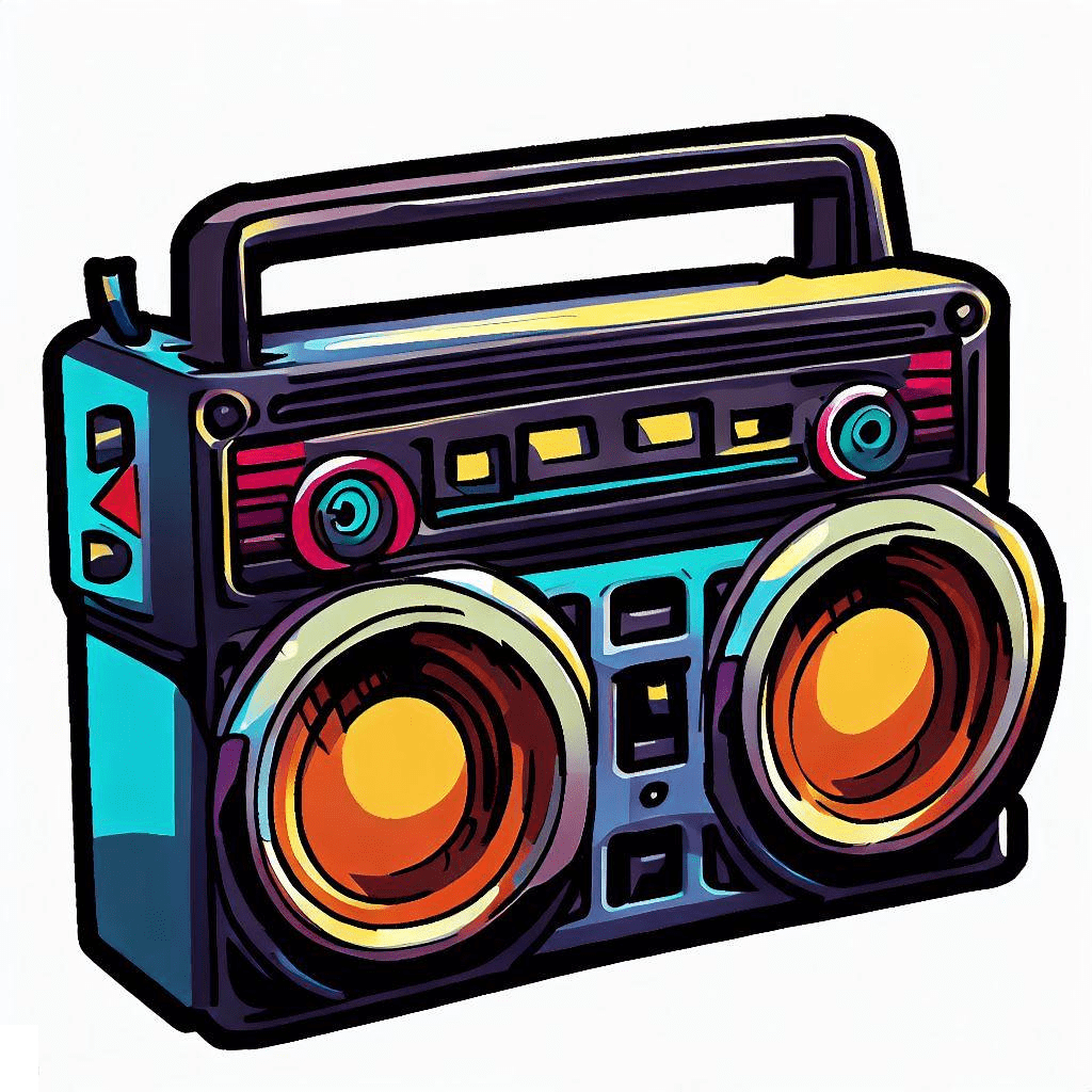 ラジカセのイラスト 無料PNG画像 イラスト