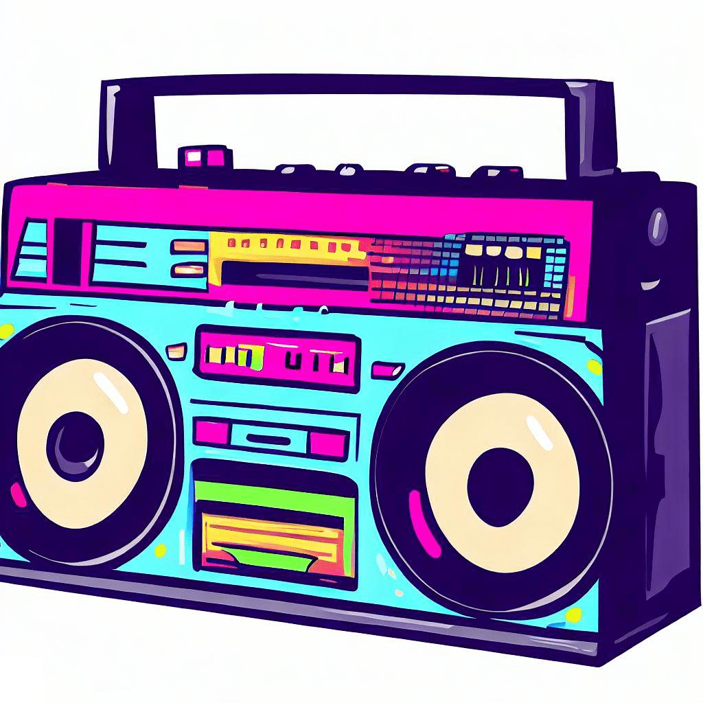 ラジカセのイラストをダウンロード Png イラスト