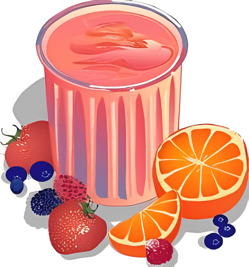 スムージーのイラストPNG画像 4 イラスト