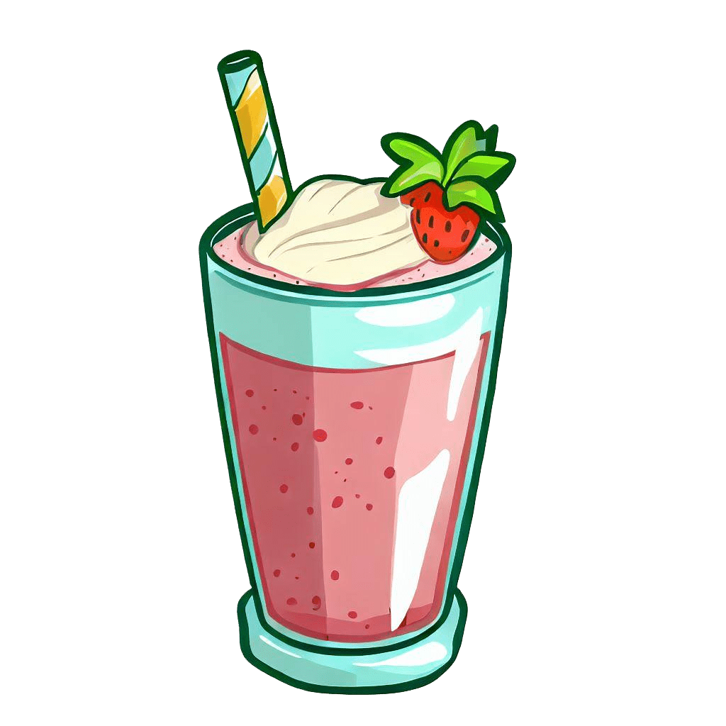 スムージーのイラスト 透明な背景 イラスト