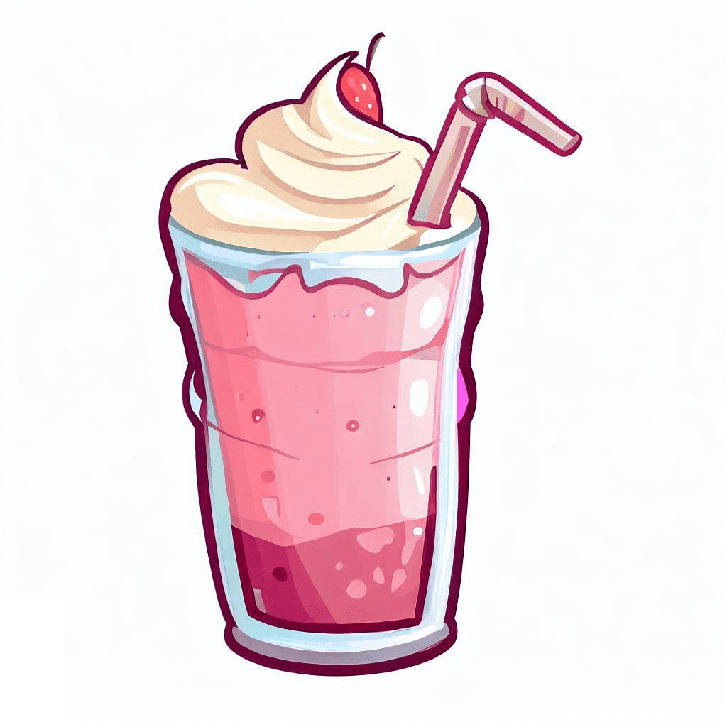 スムージーのイラストシンプル イラスト