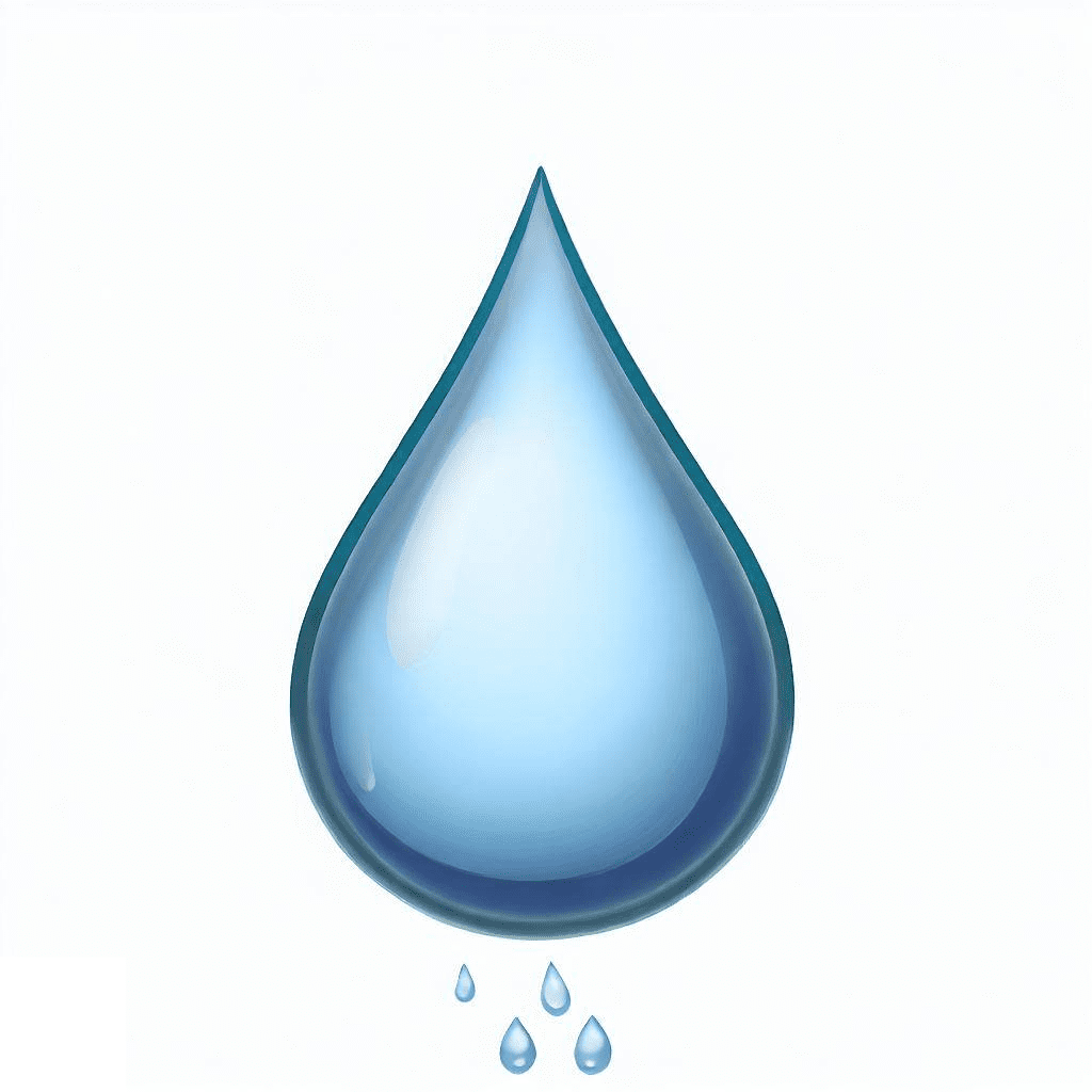 雨滴のイラスト 2 イラスト
