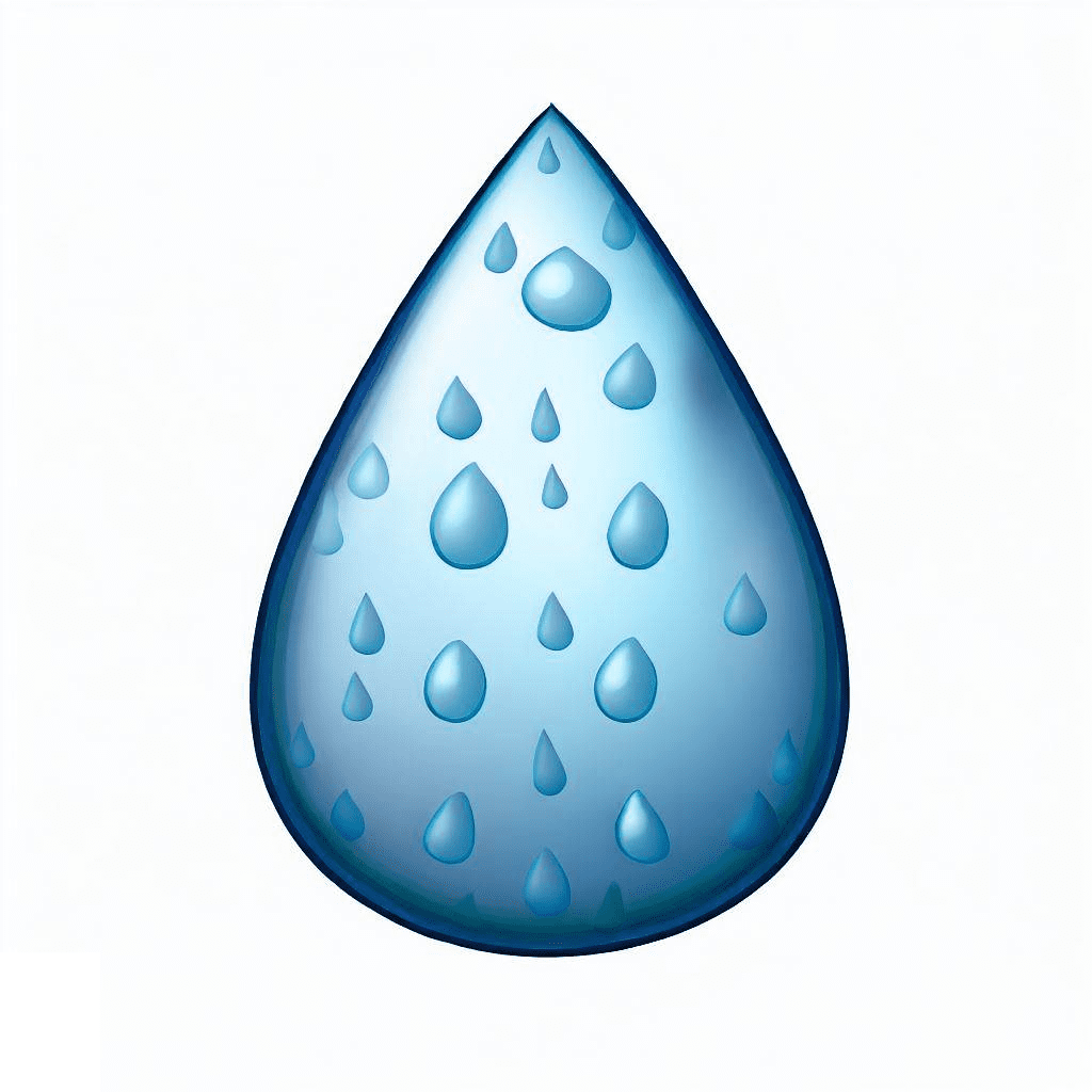 雨滴のイラストをダウンロード イラスト