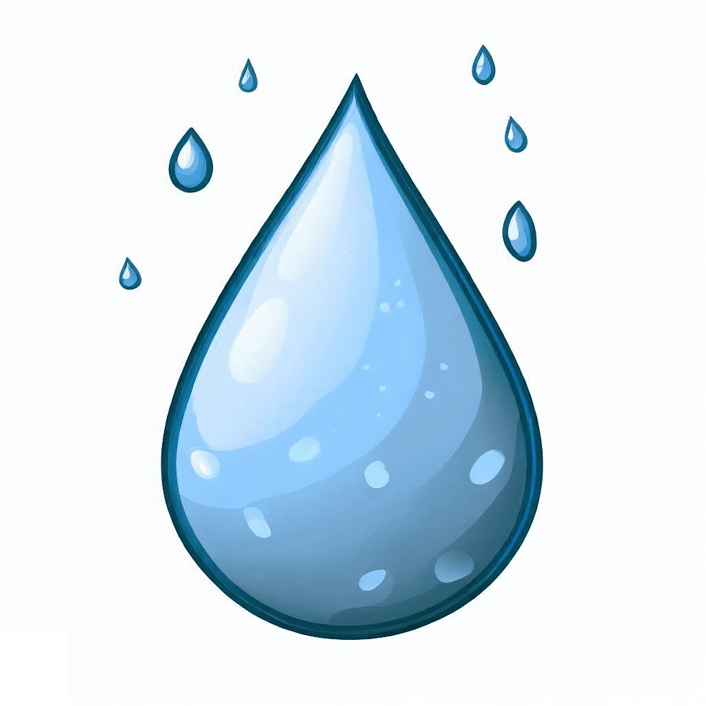 雨滴のイラスト PNG イメージ 5 イラスト