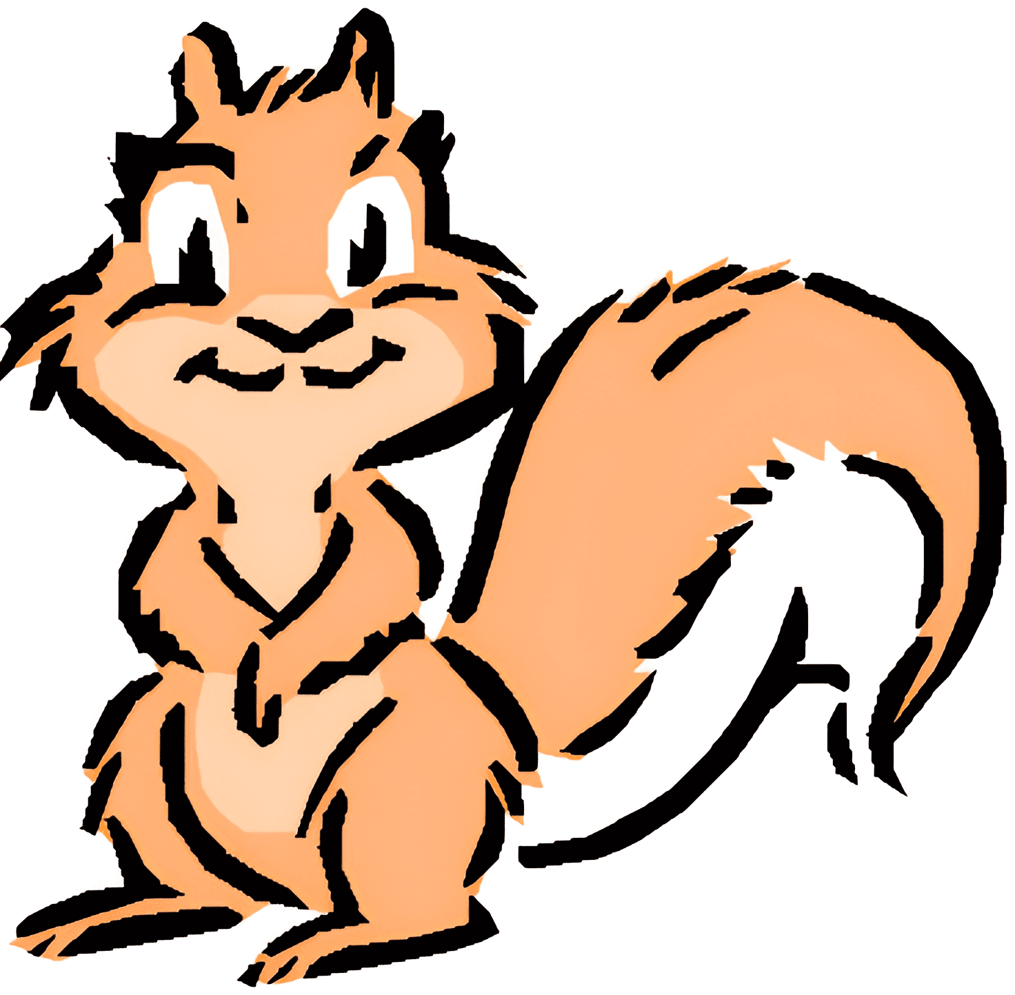 Cartoon Chipmunk Illustration