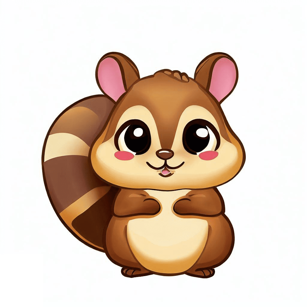 Chipmunk Illustration Free