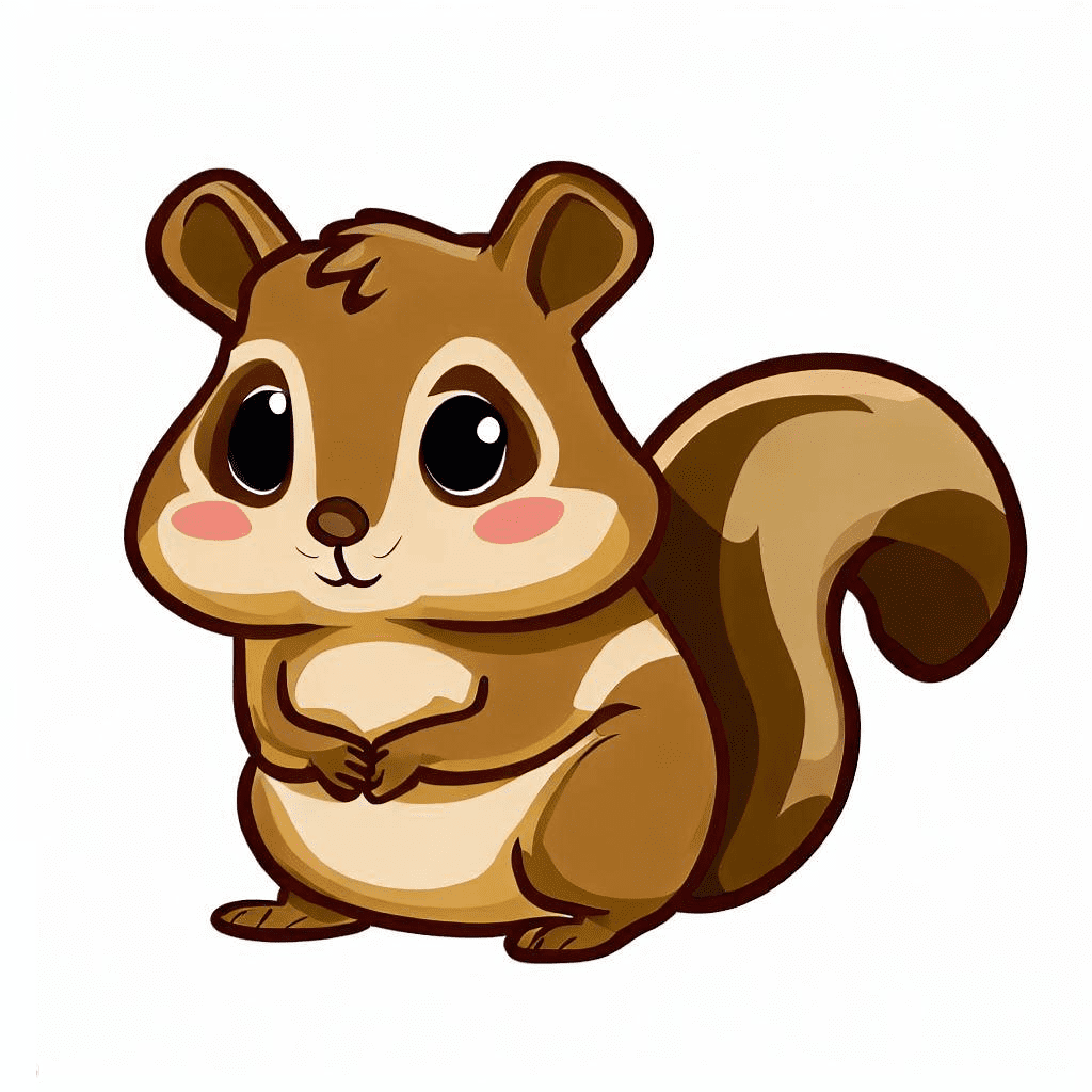 Chipmunk Illustration Png Photo