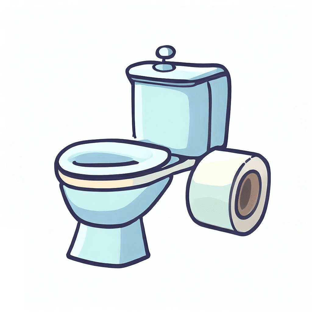 Clip Art Toilet イラスト