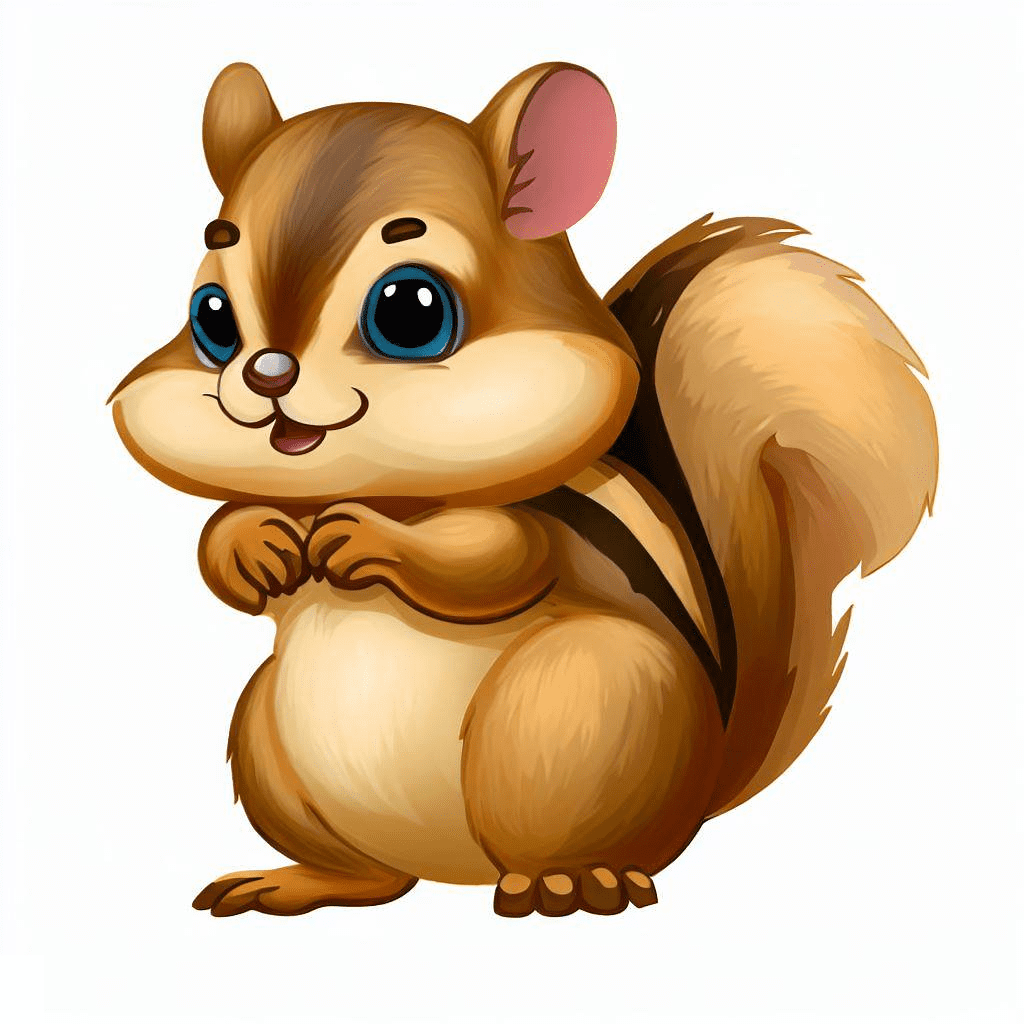 Free Chipmunk Illustration