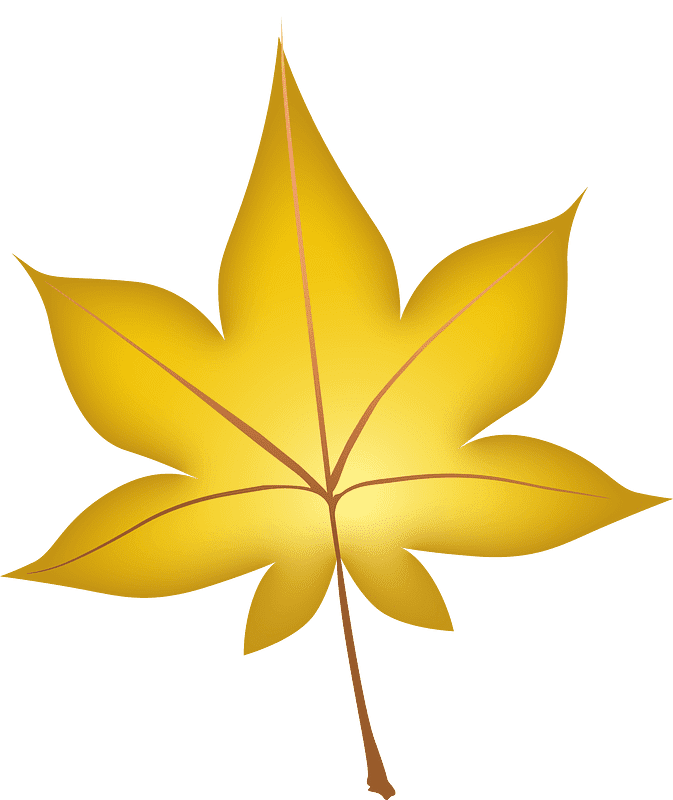 秋のカエデの葉のイラスト透明 イラスト