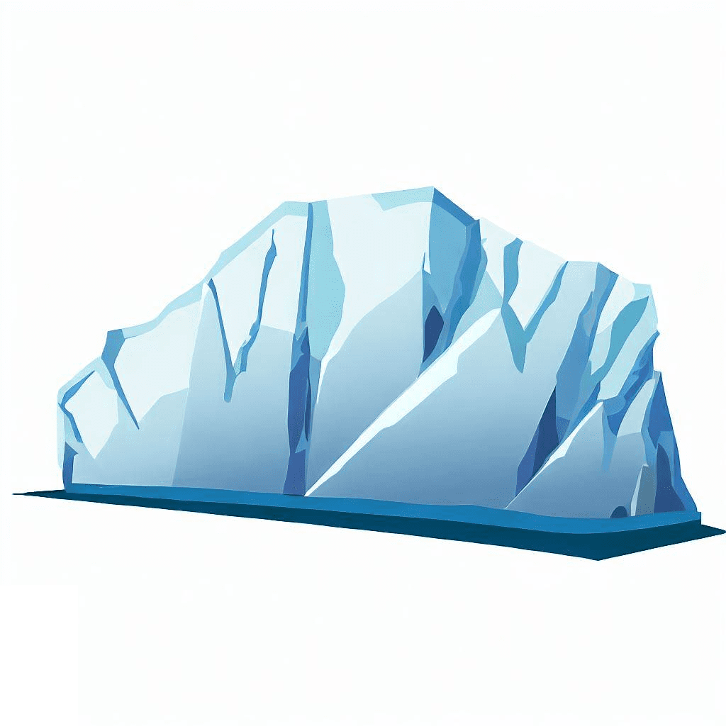 氷山 イラスト イラスト