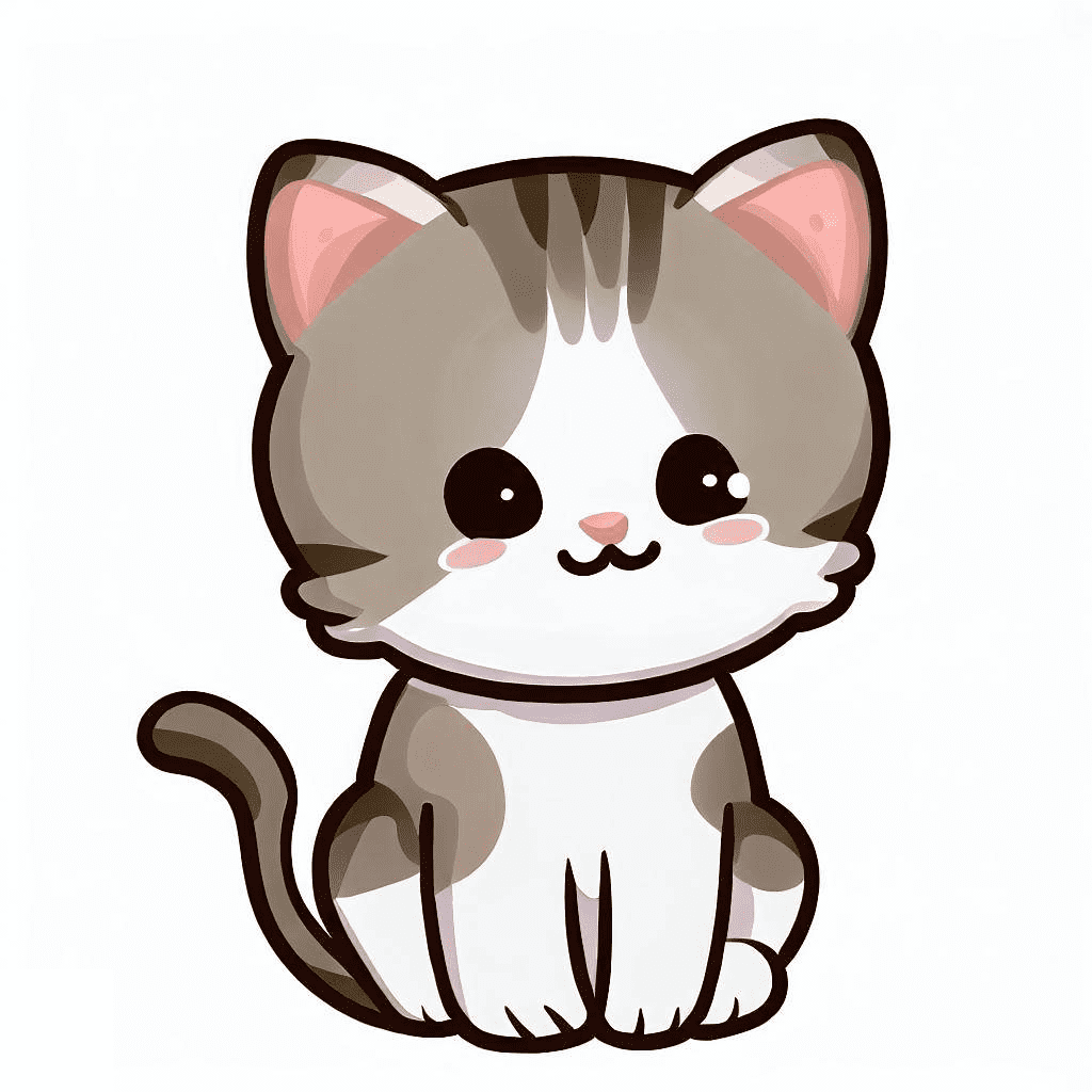 かわいい子猫のイラスト無料 イラスト