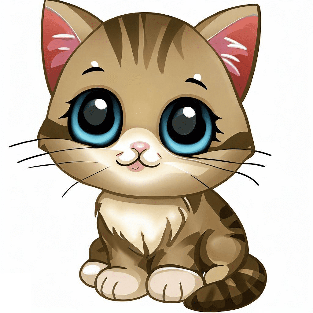 かわいい子猫のイラスト イラスト