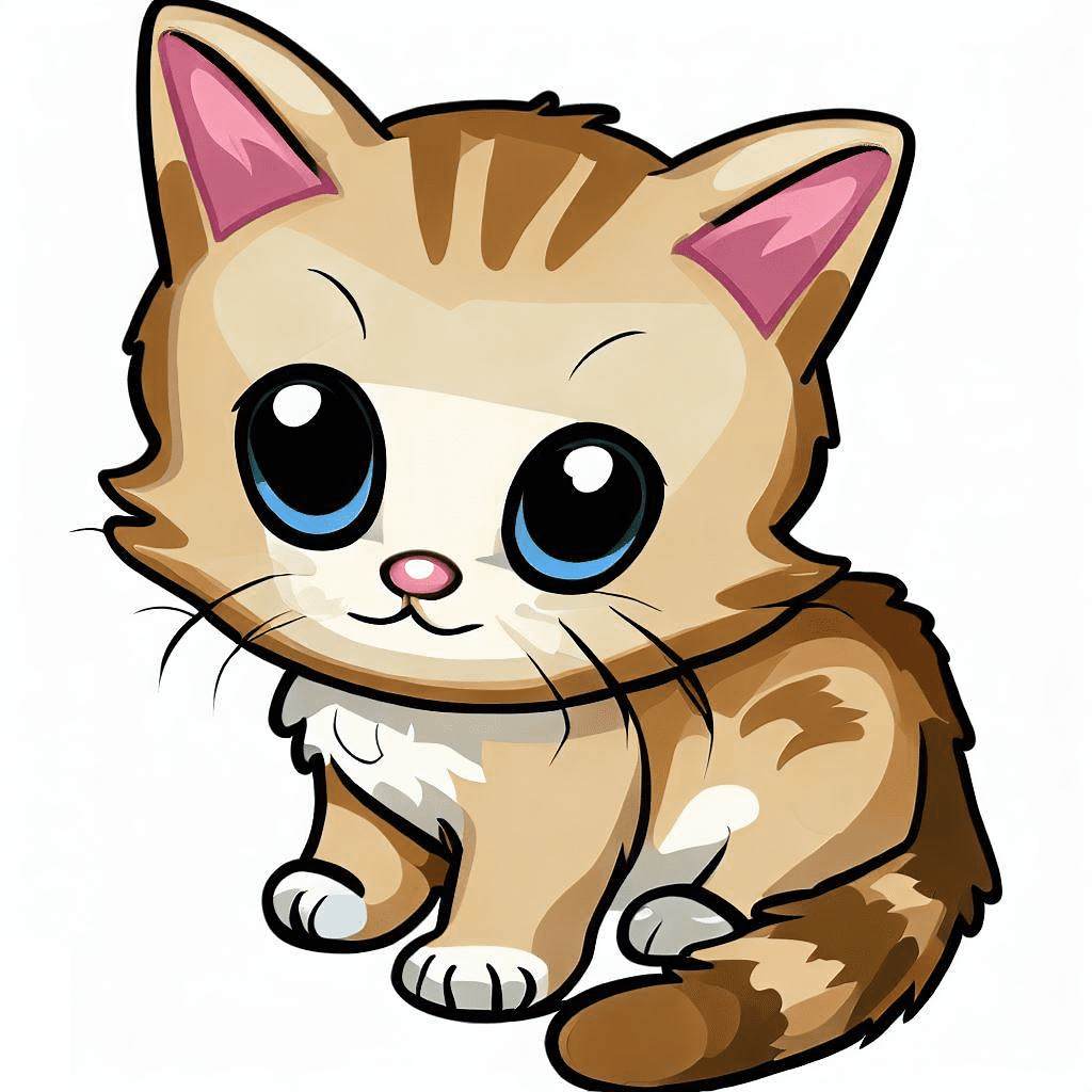 子猫イラスト無料画像 イラスト