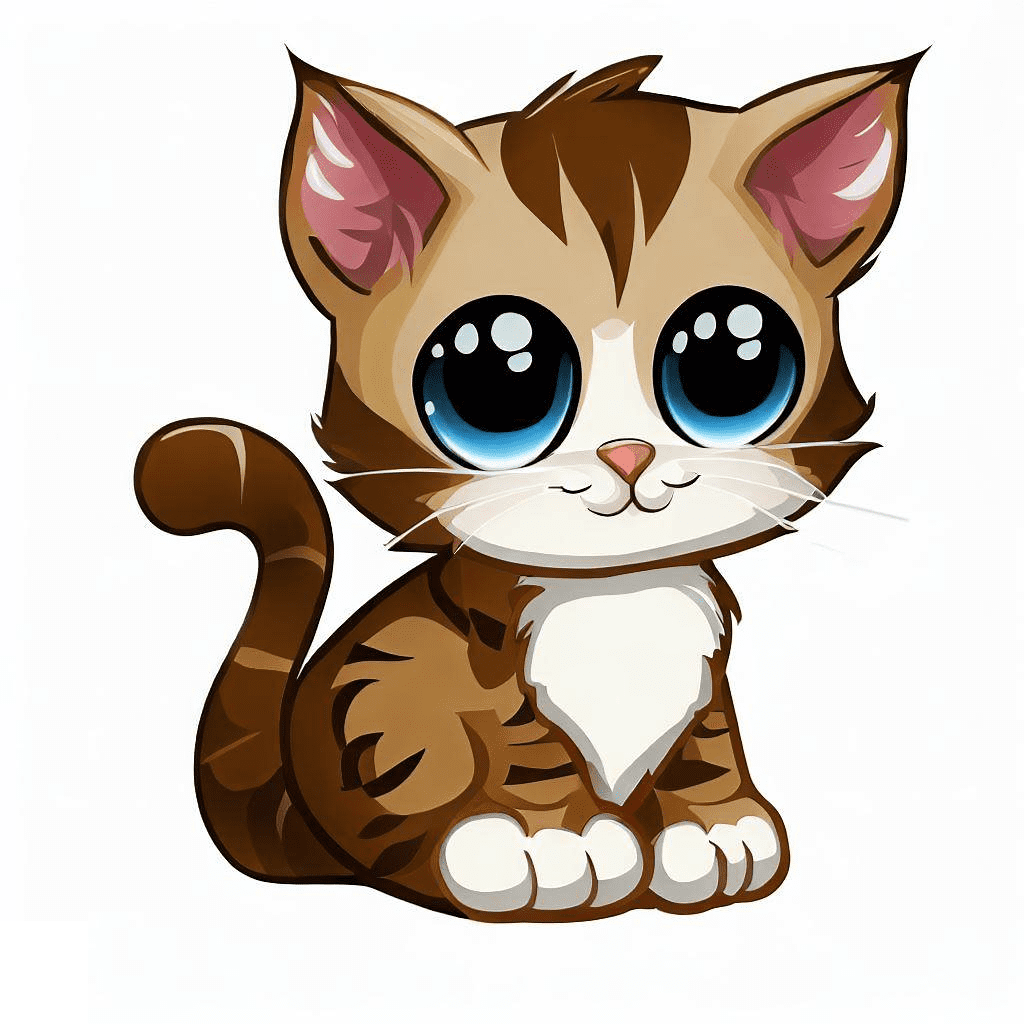 子猫のイラストPNG 無料 イラスト