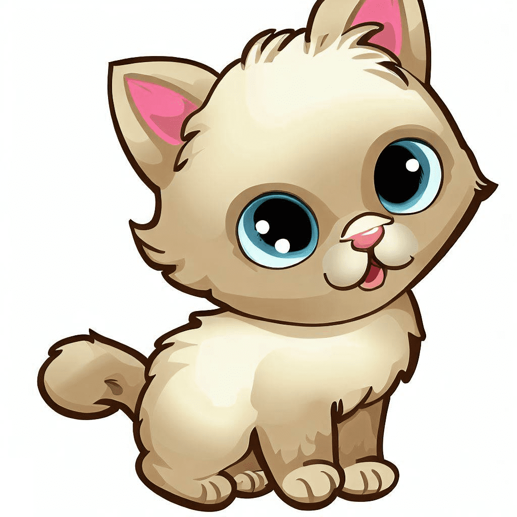 無料のかわいい子猫のイラスト イラスト