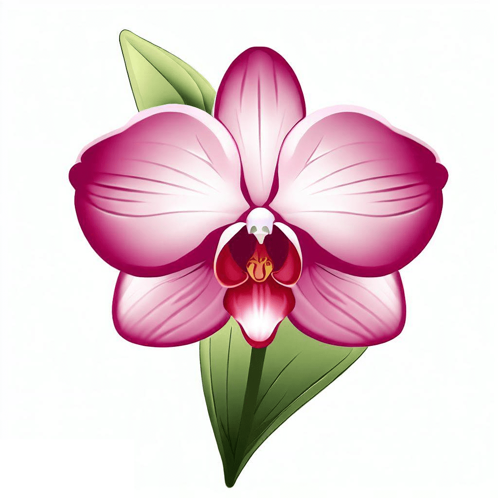蘭の花のイラスト画像 2 イラスト