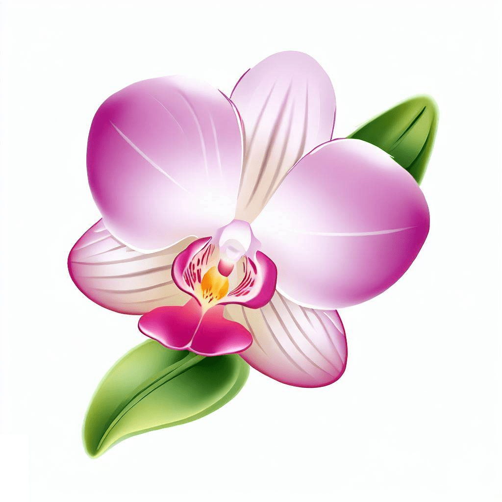 蘭の花のイラストをダウンロード イラスト