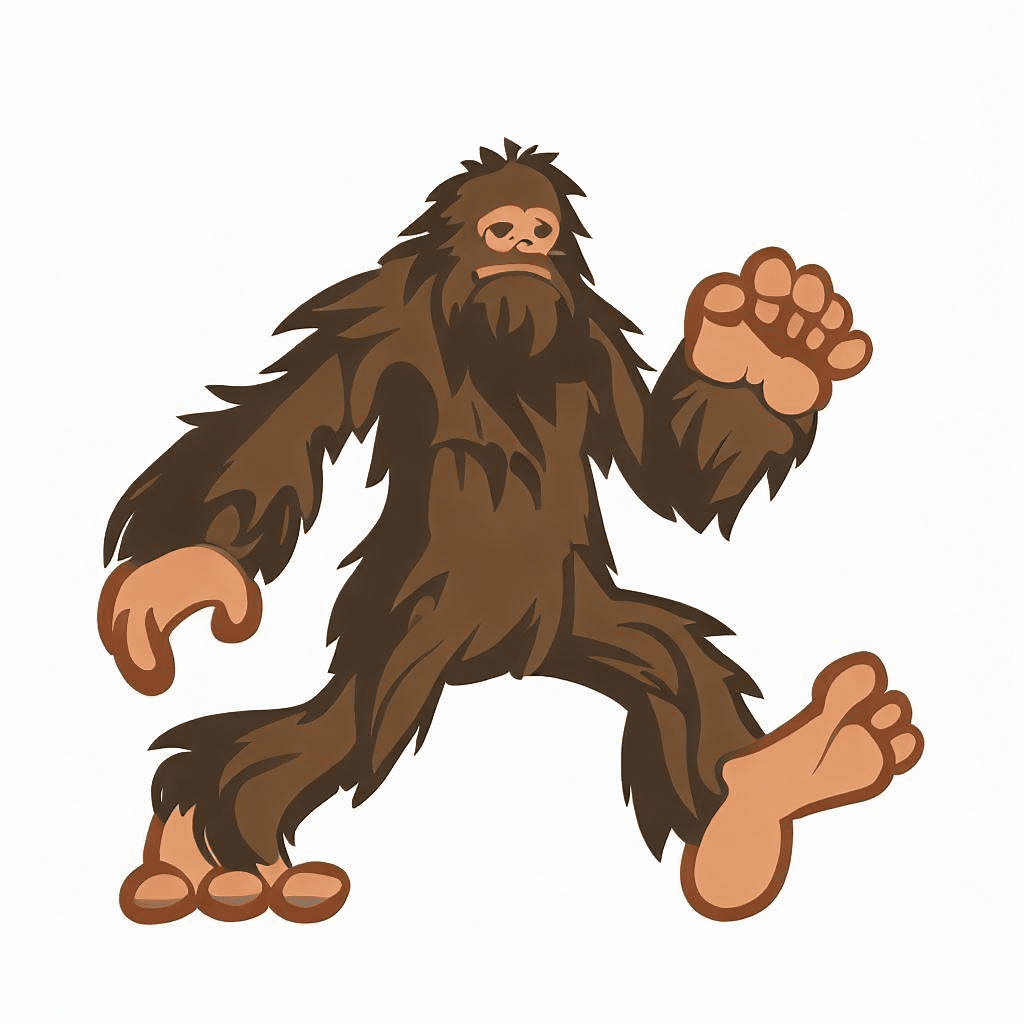 ビッグフット イラスト画像 イラスト