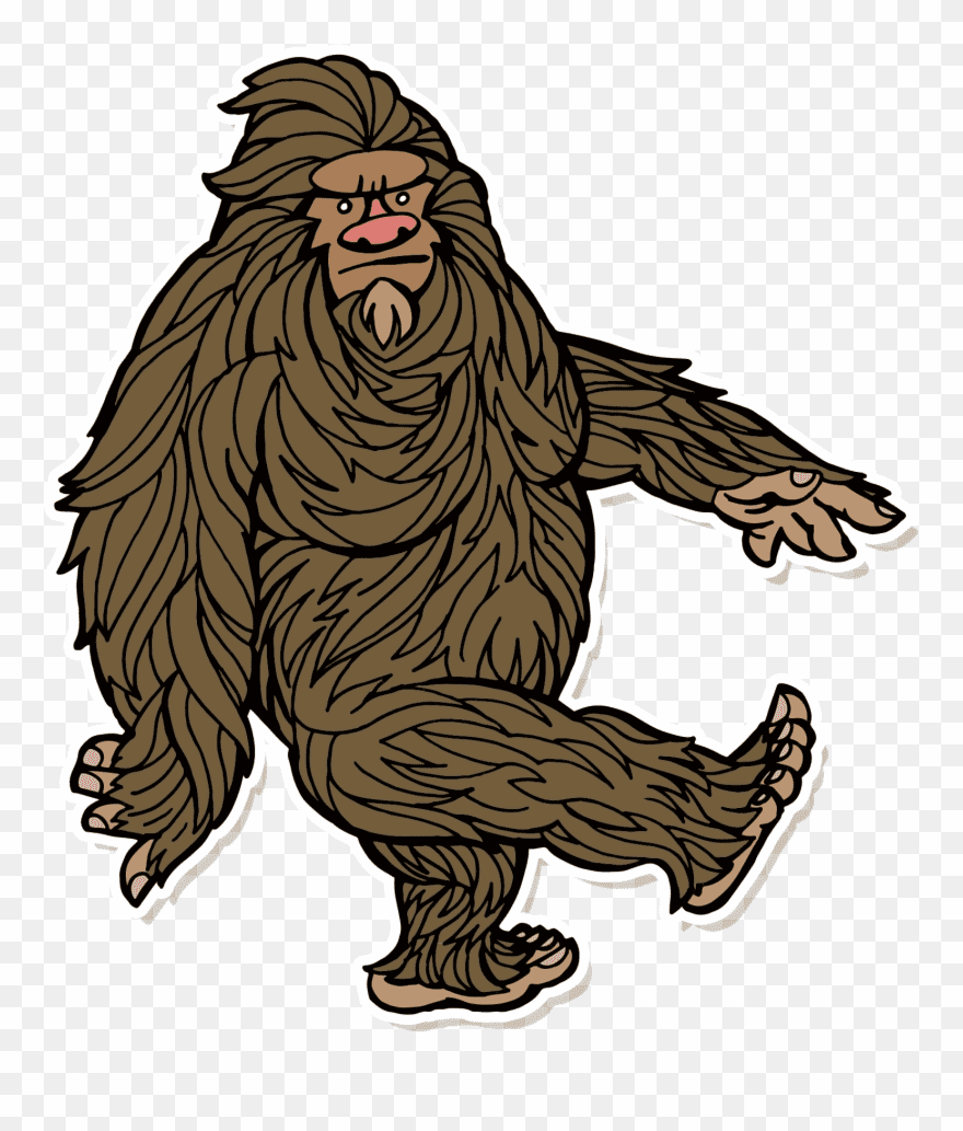 ビッグフットのイラストPNG画像 4 イラスト