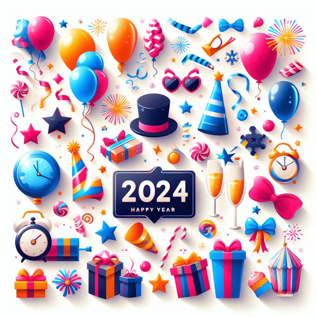 新年あけましておめでとうございます 2024 のイラスト イラスト
