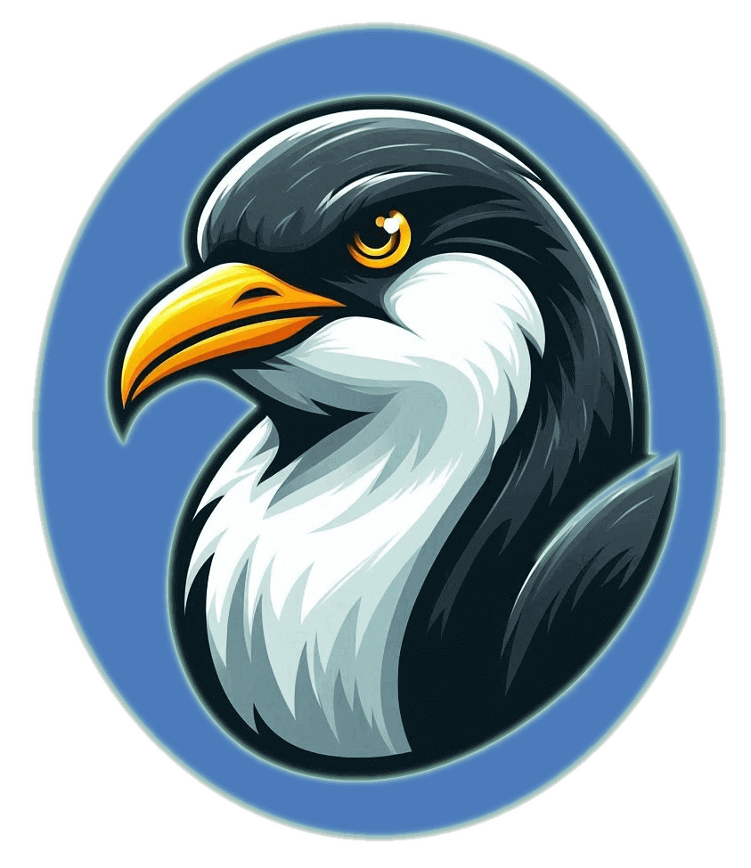 顔鳥のプロフィールイラスト