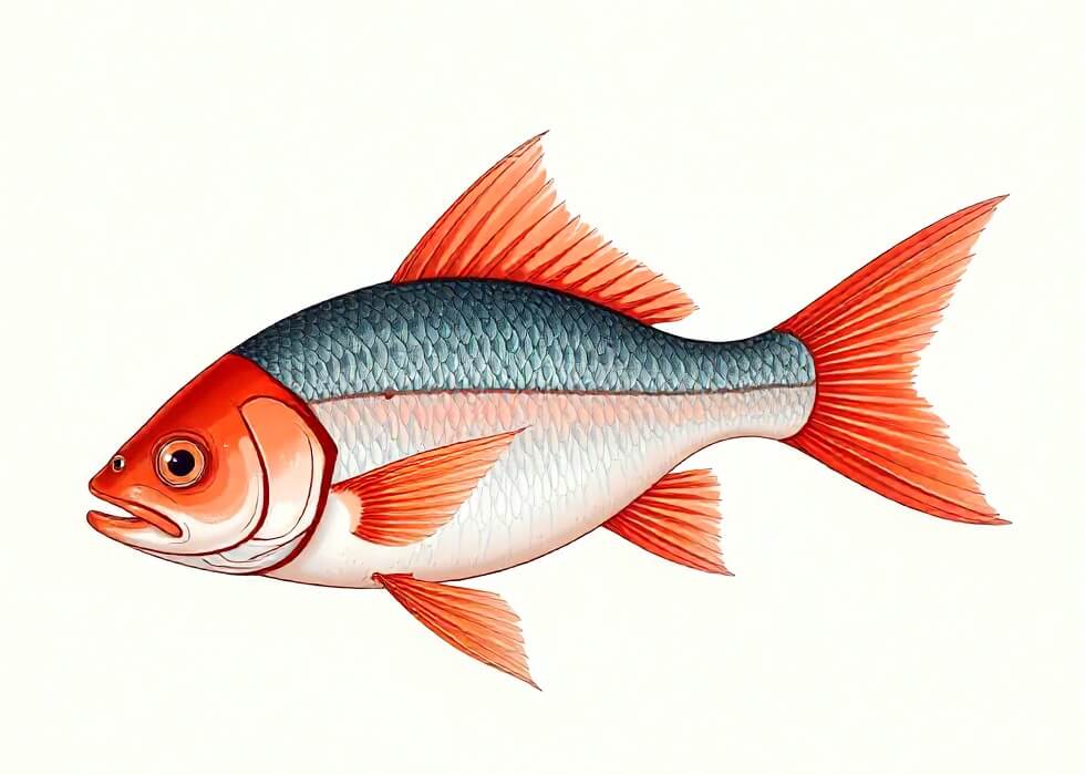 カラフルな魚のイラスト素材 イラスト