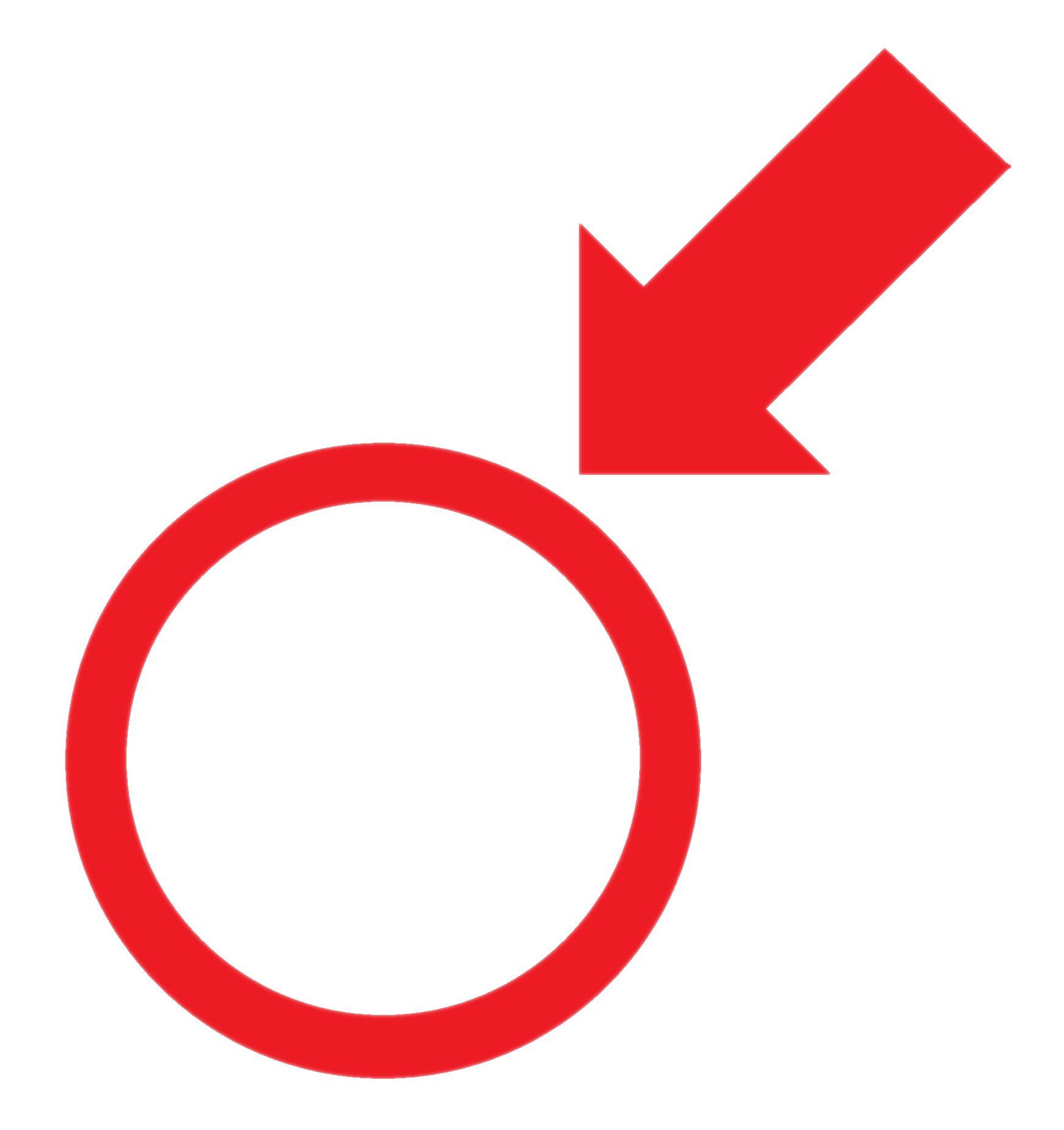 空白の矢印のイラスト イラスト