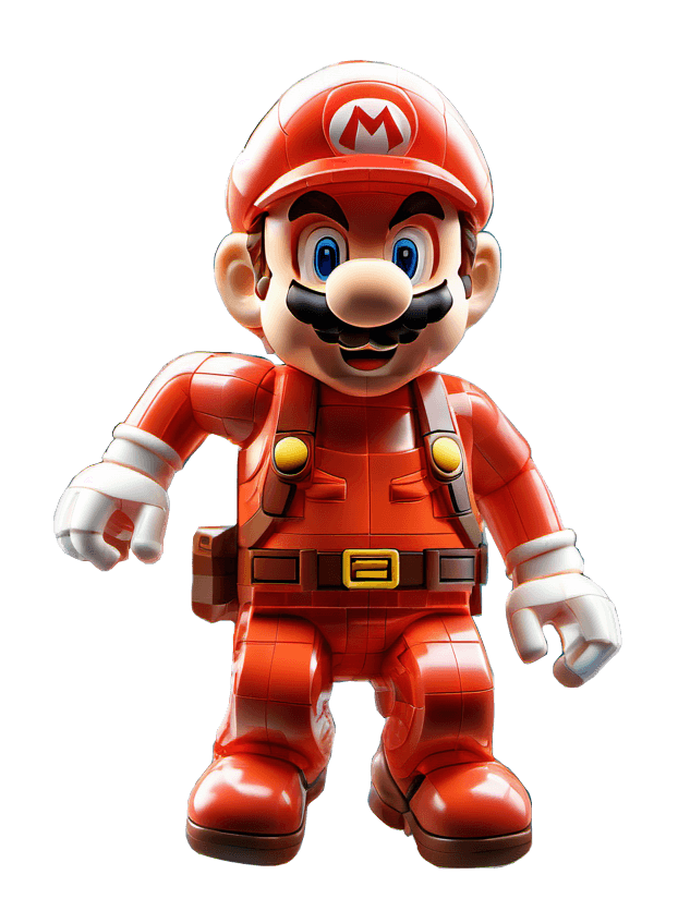 子供向けレゴマリオイラスト