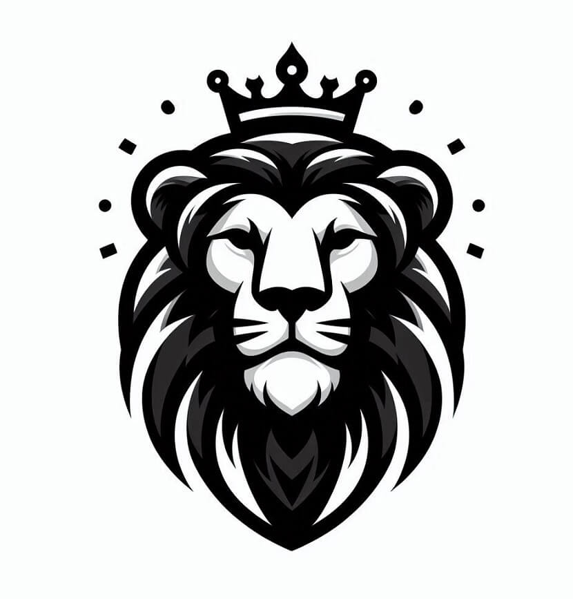ライオンキングのロゴのイラスト
