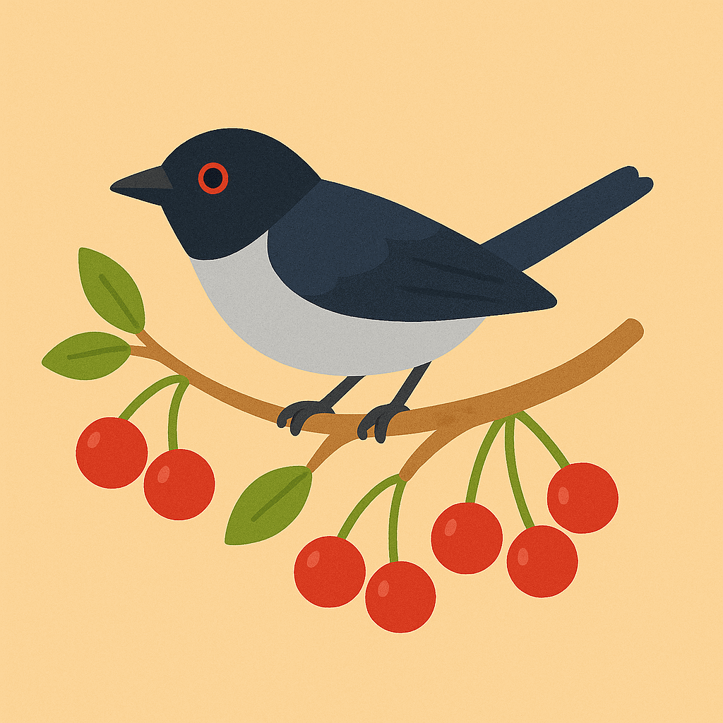 スズメ 鳥 イラスト 背景 2