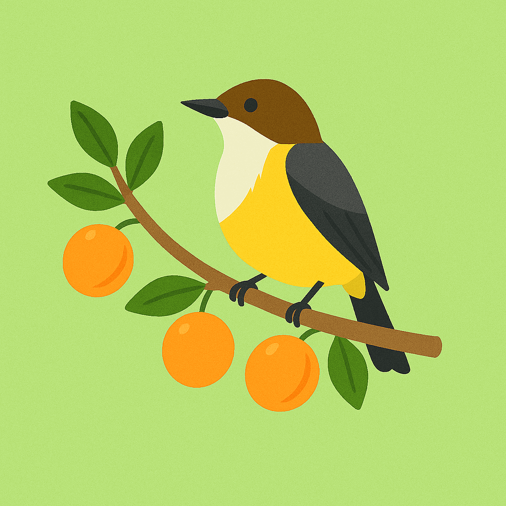 スズメ 鳥 イラスト 背景