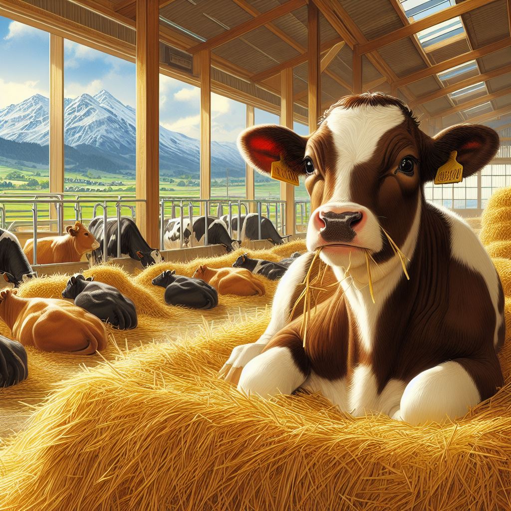 牧場の牛 3 イラスト イラスト