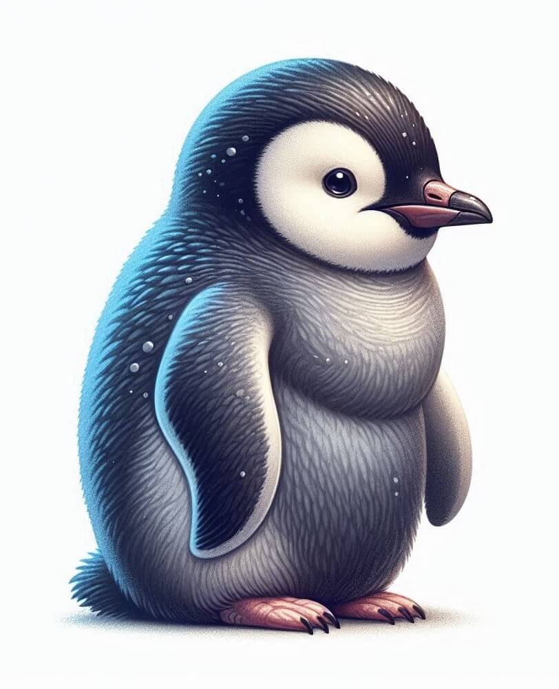 小さなペンギンのイラスト 無料 イラスト