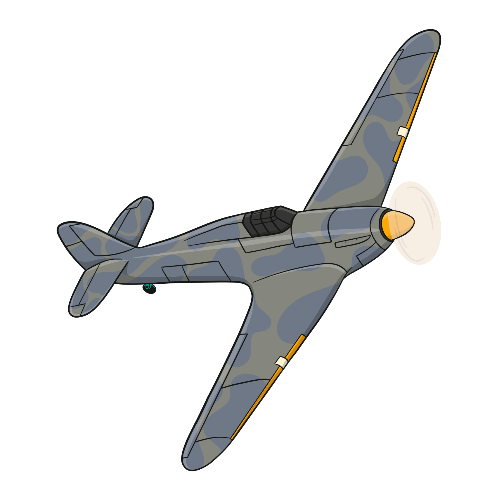 軍用機のイラストpng イラスト