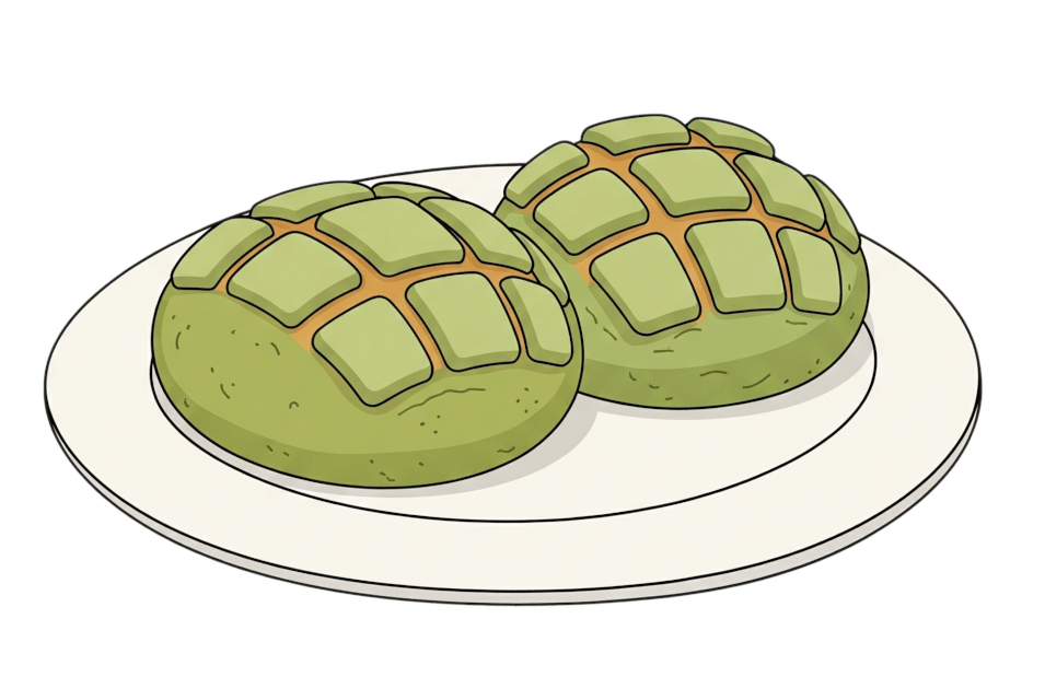 メロンパンイラスト無料 イラスト