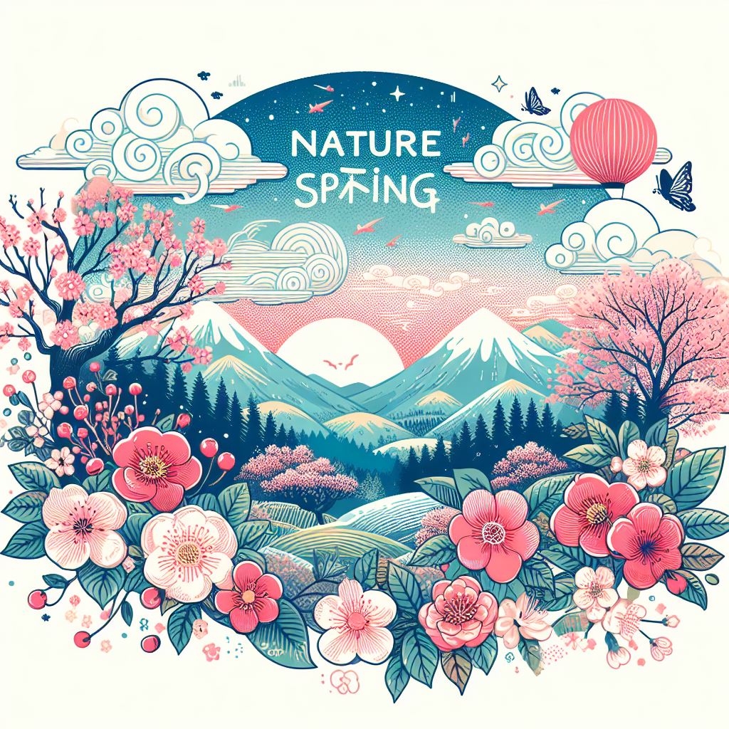 自然 春のイラスト 4