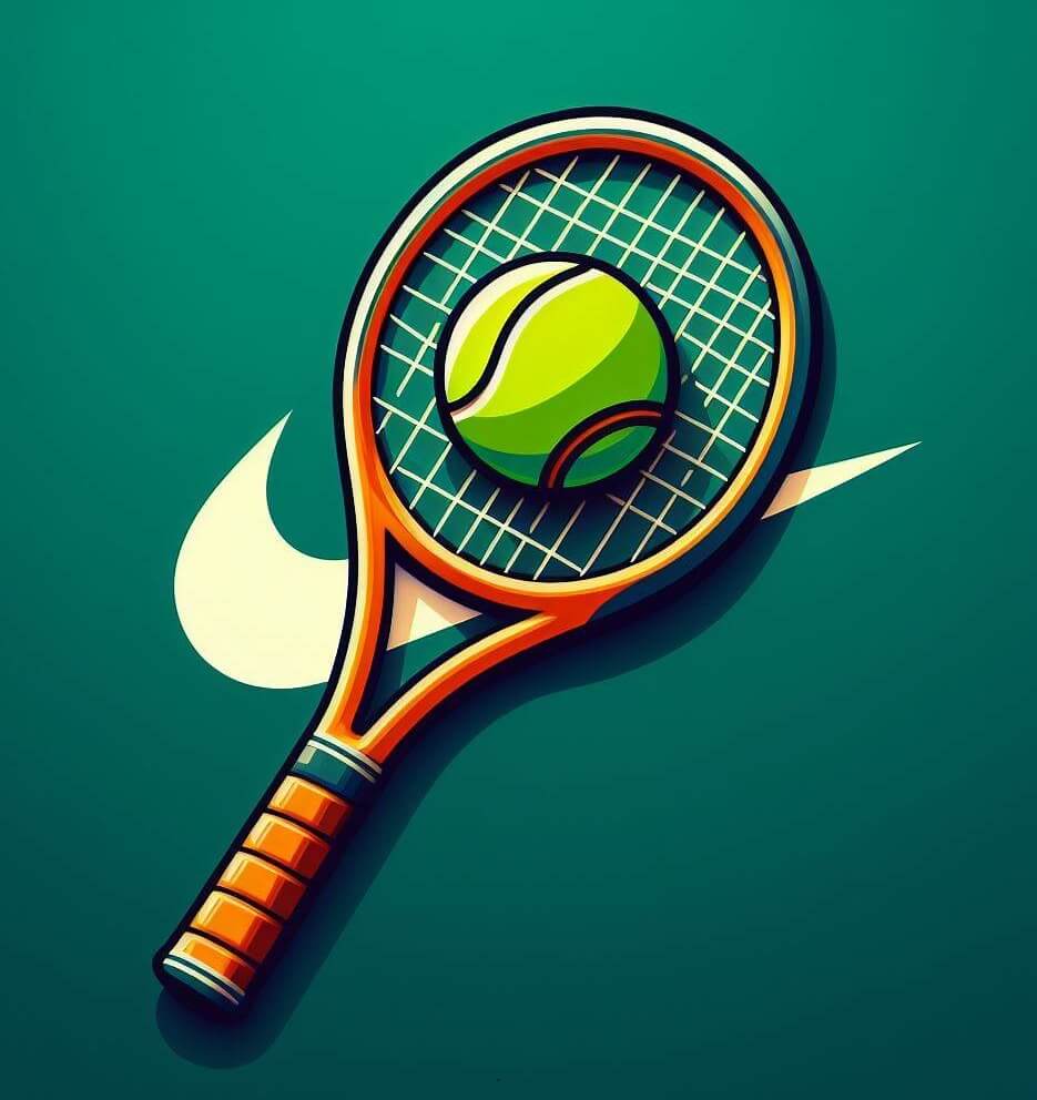 イラスト テニス ラケット アイコン 2
