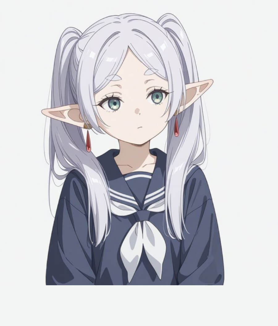 フリーレン（アニメキャラクター） - エルフ イラスト プロフィール 無料 イラスト